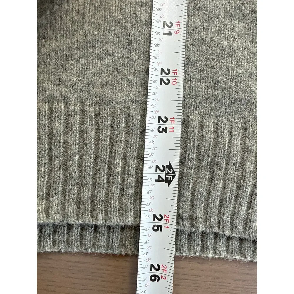 Dog Dept Japan Men's Wool Knit Vest in Gray Size Small